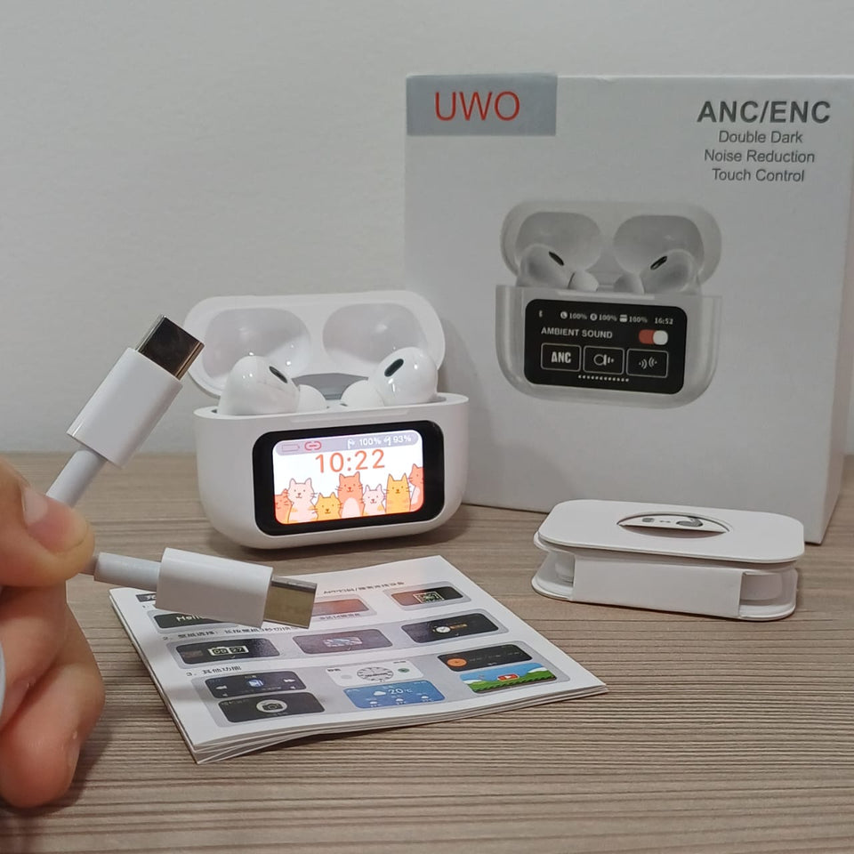🎧✨ AirPods L58 con Pantalla – ¡Sonido, Estilo y Tecnología en tus manos! ✨🎧